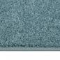 Preview: Teppich Kurzflor 140x200 cm Blau