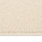 Preview: Teppich Kurzflor 140x200 cm Creme