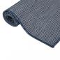 Preview: Outdoor-Teppich Flachgewebe 100x200 cm Blau