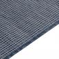 Preview: Outdoor-Teppich Flachgewebe 100x200 cm Blau