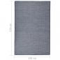 Preview: Outdoor-Teppich Flachgewebe 120x170 cm Blau