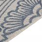 Preview: Outdoor-Teppich Flachgewebe 160x230 cm Blaues Muster