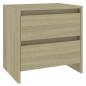 Preview: Nachttisch Sonoma-Eiche 45x34,5x44,5 cm Holzwerkstoff