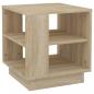 Preview: Couchtisch Sonoma-Eiche 40x40x43 cm Holzwerkstoff