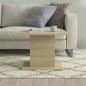 Preview: Couchtisch Sonoma-Eiche 55,5x55,5x40 cm Holzwerkstoff