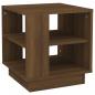 Preview: Couchtisch Braun Eichen-Optik 40x40x43 cm Holzwerkstoff