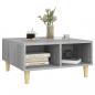 Preview: Couchtisch Grau Sonoma 60x60x30 cm Holzwerkstoff