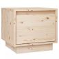 Preview: Nachttische 2 Stk. 35x34x32 cm Massivholz Kiefer