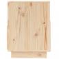 Preview: TV-Schrank 140x37x50 cm Massivholz Kiefer