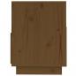 Preview: TV-Schrank Honigbraun 140x37x50 cm Massivholz Kiefer