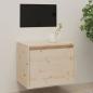 Preview: ARDEBO.de - Wandschrank 45x30x35 cm Massivholz Kiefer