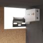 Preview: Wandschrank Grau 45x30x35 cm Massivholz Kiefer