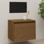 Preview: ARDEBO.de - Wandschrank Honigbraun 45x30x35 cm Massivholz Kiefer