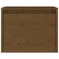 Preview: Wandschrank Honigbraun 45x30x35 cm Massivholz Kiefer