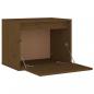 Preview: Wandschrank Honigbraun 45x30x35 cm Massivholz Kiefer