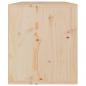 Preview: Wandschrank 60x30x35 cm Massivholz Kiefer