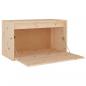 Preview: Wandschrank 60x30x35 cm Massivholz Kiefer