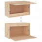 Preview: Wandschrank 60x30x35 cm Massivholz Kiefer