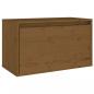 Preview: Wandschrank Honigbraun 60x30x35 cm Massivholz Kiefer