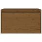 Preview: Wandschrank Honigbraun 60x30x35 cm Massivholz Kiefer