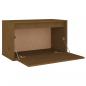 Preview: Wandschrank Honigbraun 60x30x35 cm Massivholz Kiefer