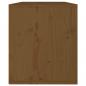 Preview: Wandschrank Honigbraun 60x30x35 cm Massivholz Kiefer