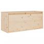 Preview: Wandschrank 80x30x35 cm Massivholz Kiefer