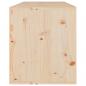 Preview: Wandschrank 80x30x35 cm Massivholz Kiefer