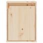 Preview: Wandschrank 30x30x40 cm Massivholz Kiefer