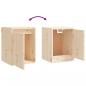 Preview: Wandschrank 30x30x40 cm Massivholz Kiefer