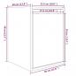 Preview: Wandschrank 30x30x40 cm Massivholz Kiefer