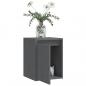 Preview: Wandschrank Grau 30x30x40 cm Massivholz Kiefer