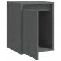 Preview: Wandschrank Grau 30x30x40 cm Massivholz Kiefer