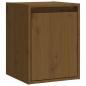 Preview: Wandschrank Honigbraun 30x30x40 cm Massivholz Kiefer