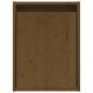 Preview: Wandschrank Honigbraun 30x30x40 cm Massivholz Kiefer