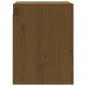 Preview: Wandschrank Honigbraun 30x30x40 cm Massivholz Kiefer