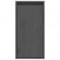 Preview: Wandschrank Grau 30x30x60 cm Massivholz Kiefer