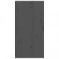 Preview: Wandschrank Grau 30x30x60 cm Massivholz Kiefer