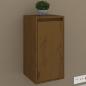 Preview: ARDEBO.de - Wandschrank Honigbraun 30x30x60 cm Massivholz Kiefer