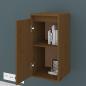 Preview: Wandschrank Honigbraun 30x30x60 cm Massivholz Kiefer