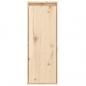 Preview: Wandschrank 30x30x80 cm Massivholz Kiefer