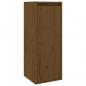 Preview: Wandschrank Honigbraun 30x30x80 cm Massivholz Kiefer