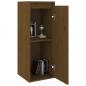 Preview: Wandschrank Honigbraun 30x30x80 cm Massivholz Kiefer