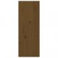 Preview: Wandschrank Honigbraun 30x30x80 cm Massivholz Kiefer