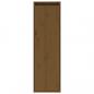 Preview: Wandschrank Honigbraun 30x30x100 cm Massivholz Kiefer