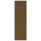 Preview: Wandschrank Honigbraun 30x30x100 cm Massivholz Kiefer