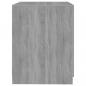 Preview: Waschmaschinenschrank Grau Sonoma 71x71,5x91,5 cm