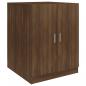 Preview: Waschmaschinenschrank Braun Eichen-Optik 71x71,5x91,5 cm