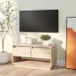 Preview: TV-Schrank 74x34x40 cm Massivholz Kiefer