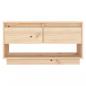 Preview: TV-Schrank 74x34x40 cm Massivholz Kiefer